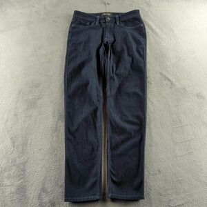 DUER L2X Jeans Mens 31x31* Blue Slim Fit Dark Wash Straight Stretch Denim Preppy